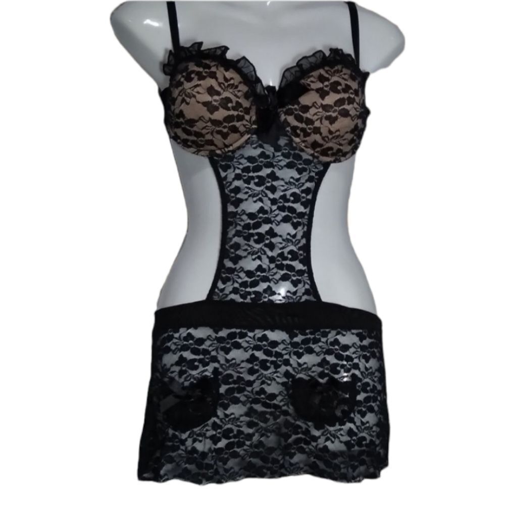 Lacy Lingerie Apron L
